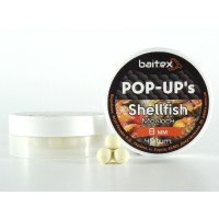 Бойли Baitex Pop-Ups Shellfish 8 мм (40шт)