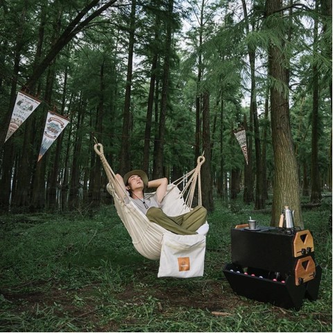 Крісло підвісне Naturehike NH22DC003, бежеве