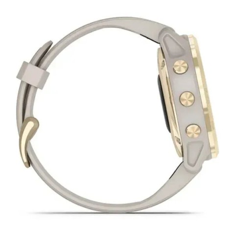 Смарт-годинник Garmin fenix 6S Pro Solar Edition світло-золотистий з пісочним ремінцем