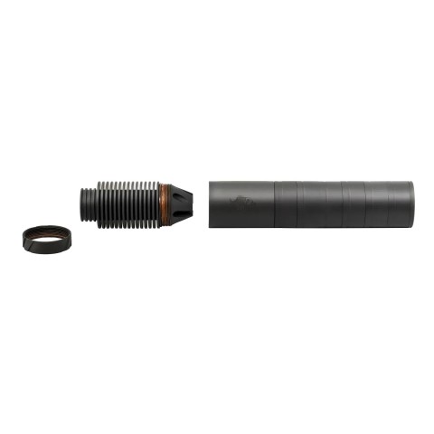 AFTactical S441-NF60 2в1 пбс+пламегас з радіатором, 6 сепараторів, .38 (9мм), 1/2x28 UNEF, AKDAS SA-9 HP
