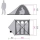 Палатка Hannah Tycoon 3 Cool high rise