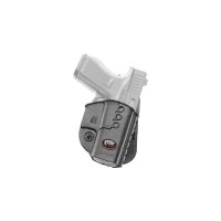 Кобура Fobus для Glock 43 з кріпленням на ремінь.
