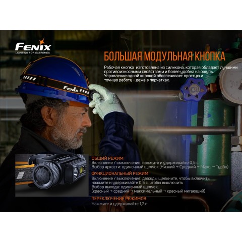 Ліхтар налобний Fenix HM70R