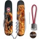 Складаний ніж Victorinox HUNTSMAN ZODIAC Золотий кінь 1.3713.Z5220pk