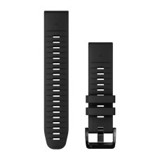 Ремінці для годинника Garmin QuickFit 22 силіконові, чорні