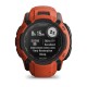 Смарт-годинник Garmin Instinct 2X Solar полум’яно-червоний
