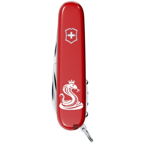 Складаний ніж Victorinox SPARTAN ZODIAC Кобра з короною 1.3603.Z4330u