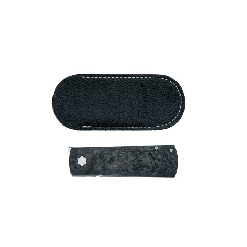 Нож Maserin Daga, Elmax, fat carbon, черный