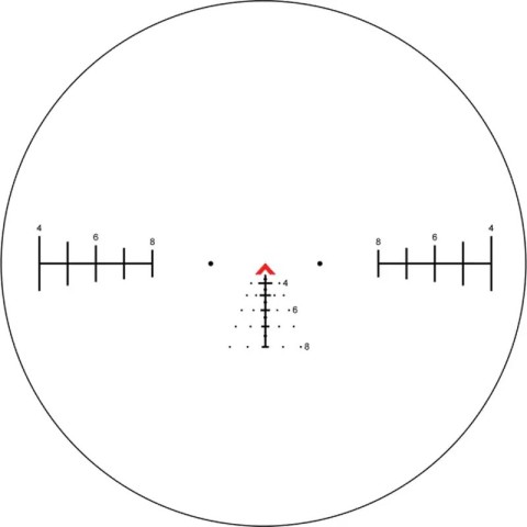 Прицел Primary Arms SLx 5x, MicroPrism, ACSS Aurora 5.56 (Red) ц:black