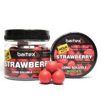 Бойлы Baitex долгорастворимые Classic Strawberry 20 мм (20 шт)