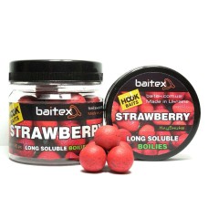 Бойлы Baitex долгорастворимые Classic Strawberry 20 мм (20 шт)