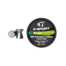 Кульки Stoeger X-Sport Flat 0.48 г, .177(4.5 мм), 500 шт.