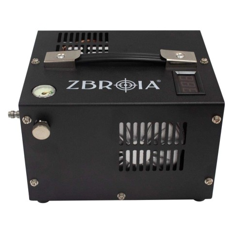 Z9.6.083 Компресор повітряний PCP, електричний 12В, 300 бар / 4500psi Колір: Чорний Напруга: 12v/220