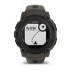 Смарт-часы Garmin Instinct E (40 мм) черные/угольные