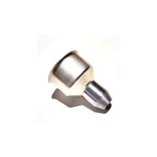 Stainless Steel Funnel with Caliber adapter: 12ga (8mm hole) - Воронка для пороха под калибр, анти-статик, нержавейка