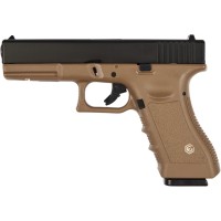 Пистолет страйкбольный Evolution E017 Gas 6 мм tan