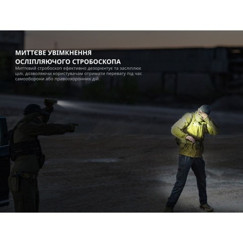 Тактичний ліхтар ручний Fenix TK17