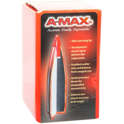 Пуля Hornady A-MAX .224 75 гр (4.9 г)/100 шт