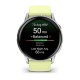 Смарт-часы Garmin Venu 4 (45 мм) серебристый с цитроновым силиконовым ремешком