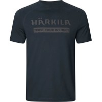 Футболка Harkila logo S/S t-shirt L Dark Navy