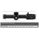 Приціл DISCOVERY Optics ED-AR 1-6X24IR 30mm підсвічування
