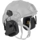 Активні навушники Earmor M31H, з тримачем ARC Rails на каску black