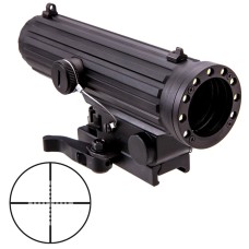 Прицел коллиматорный NcStar 4 X 34mm с светодиодным фонарем