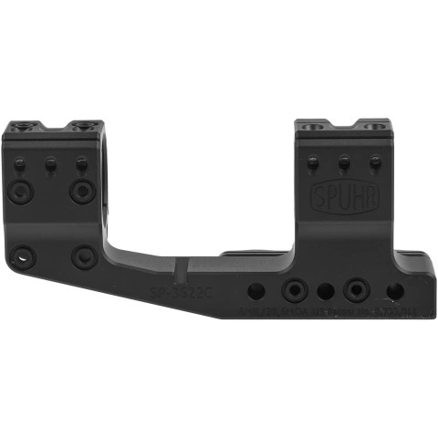 Моноблок Spuhr SP-3622 30 мм доп. посадочное место, (H-38.0 mm) Сплав. Picatin