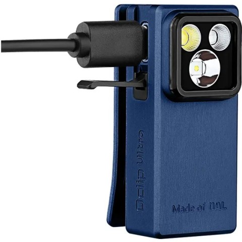 Фонарь Olight Oclip Ultra Navy blue