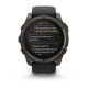 Смарт-годинник Garmin fenix 8 (51 мм) Sapphire Solar карбоново-сірий DLC титан чорний/гравійно-сірий