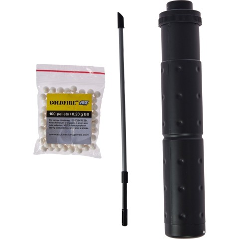 Пістолет страйкбольний ASG DL 60 SOCOM Spring кал.6 мм Black