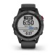 Смарт-часы Garmin fenix 6 Pro Solar Edition серые с черным ремешком