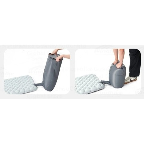 Гермомішок-насос універсальний для надування матраців та подушок Naturehike, сірий