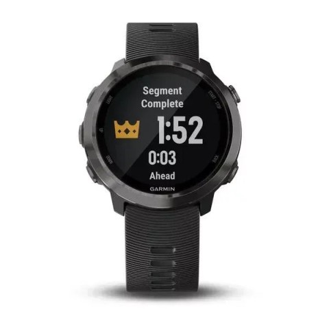 Смарт-годинник Garmin Forerunner 645 Music сірий з чорним ремінцем