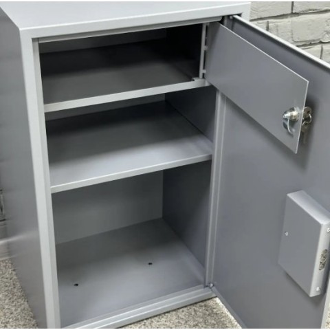 Офісний сейф СБЕ-720 сірий