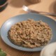 Каша нутова з грибами та овочами