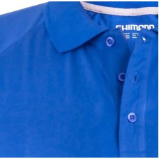 Тенниска поло Shimano Short Sleeve Polo Blue M
