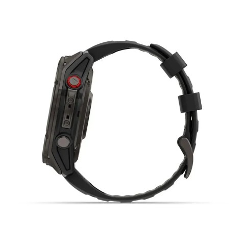 Смарт-годинник Garmin fenix 8 Pro AMOLED (51 мм) Sapphire карбоново-сірий DLC титан чорний/гравійно-сірий
