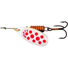 Блесна Mepps Comet Decore №4 8.0g Silver Red Dots