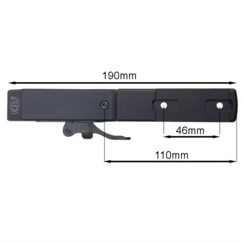 Швидкоз'ємний кронштейн Contessa Picatinny ATN