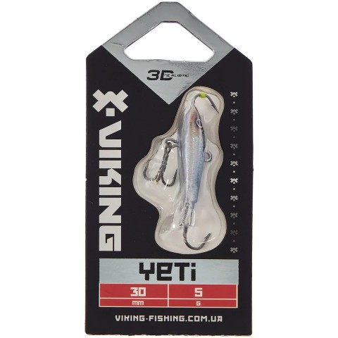 Балансир Viking Fishing Yeti Ice Jig 30mm 5.0g #11 Anchovy
