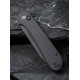 Ніж складаний туристичний Civivi Elementum Pocket, (8.9 см) 14C28N / G10 чорний
