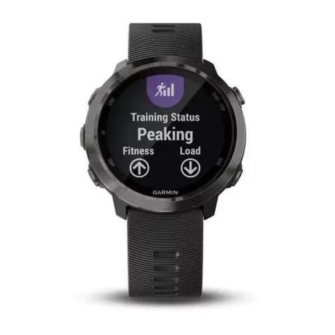 Смарт-годинник Garmin Forerunner 645 Music сірий з чорним ремінцем
