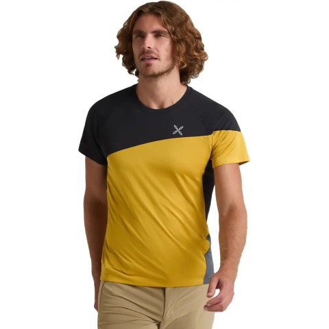 Футболка Montura Color Blocking T-shirt M Mustard