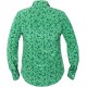 Блуза Habsburg 38 с оленями женская Green