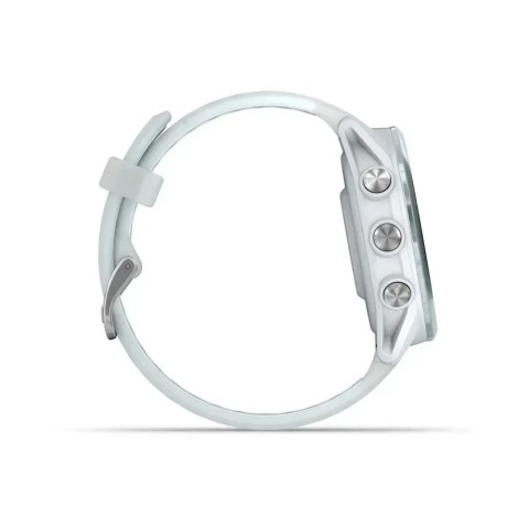 Смарт-годинник Garmin Forerunner 570 (42 мм) блакитний алюміній/білий