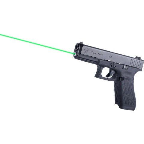 Целеуказатель лазерный LaserMax для Glock 17 Gen5 зеленый