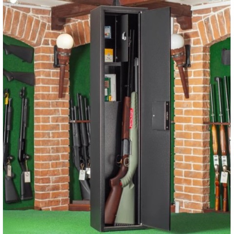 Сейф оружейный ШОЕ-1250, чорный