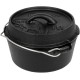 Казан Petromax Dutch Oven чугунный плоское дно 0,9 л