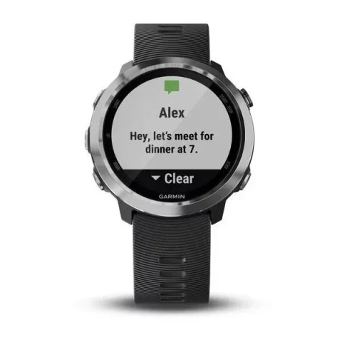 Смарт-годинник Garmin Forerunner 645 з чорним ремінцем